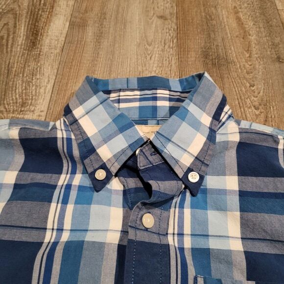 Hollister Button Down Long Sleeve Plaid Shirt Men's Size Small - Picture 3 of 7